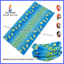 Ningbo 100% polyester neck tube scarf headwear magic custom outdoor bandana humidity multifunctional seamless bandana